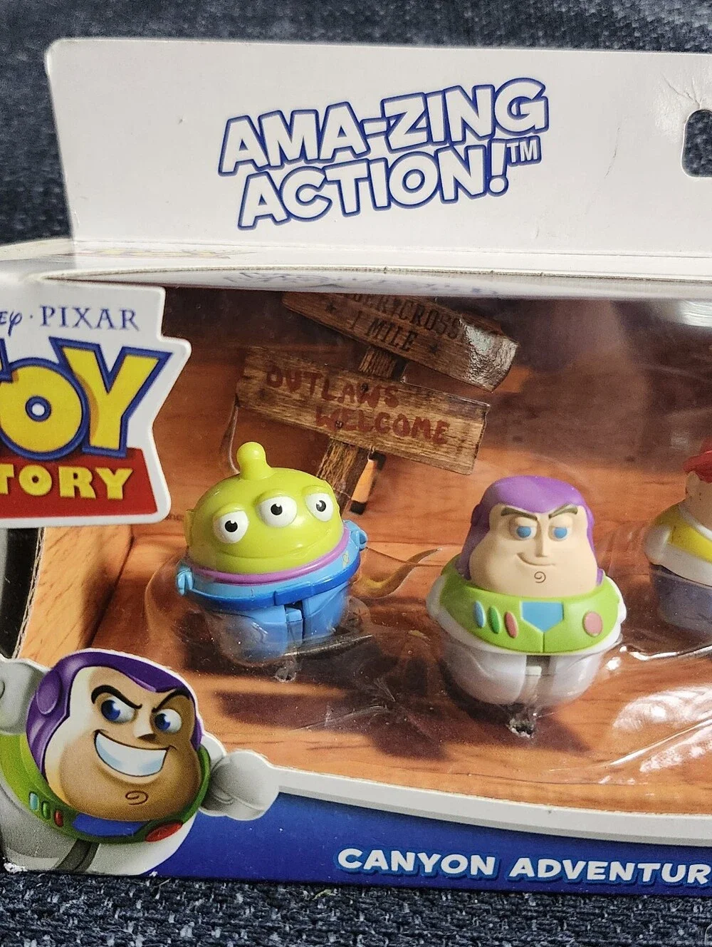 Disney Toy Story Zing Ems Canyon Adventure 5Pack Alien Buzz Jessie Woody Rex NEW